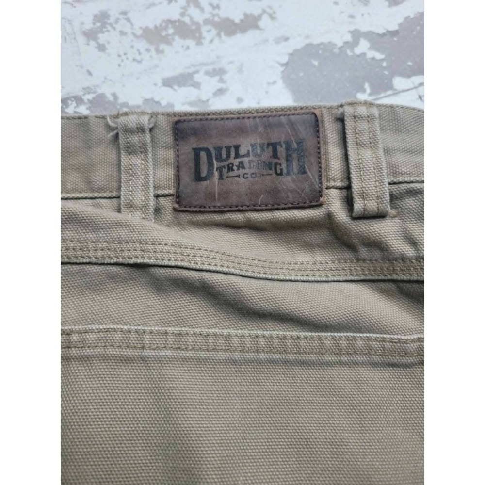 Duluth Trading Co. Men's 46x34 Khaki Pants 100% Cotton - Picture 5 of 6